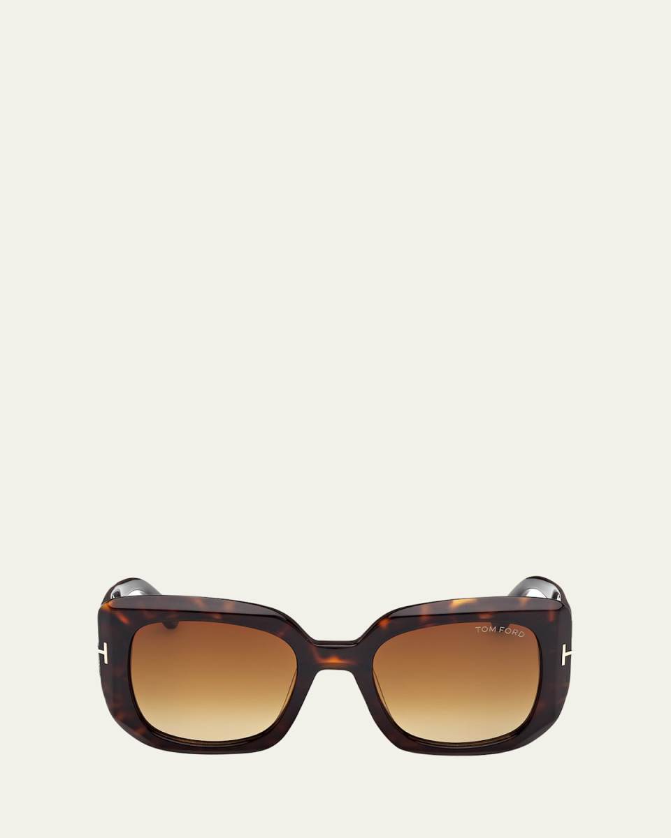 Carla-02 Acetate Square Sunglasses